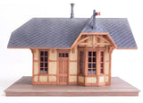 HO Scale Walthers Cornerstone 933-3555 Victoria Springs Station Building Kit