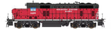 HO Scale Intermountain 49840-01 Burlington Junction Railway GP16 1607 DCC Only