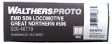 HO Scale Walthers Proto 920-48710 Great Northern #596 SD9 DCC Ready