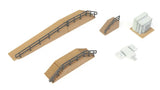 N Scale Walthers Cornerstone 933-3864 Concrete Grocery Warehouse Building Kit