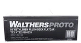 HO Walthers Proto 920-104217 TTX KTTX 960039 89' Bethlehem Flush-Deck Flatcar