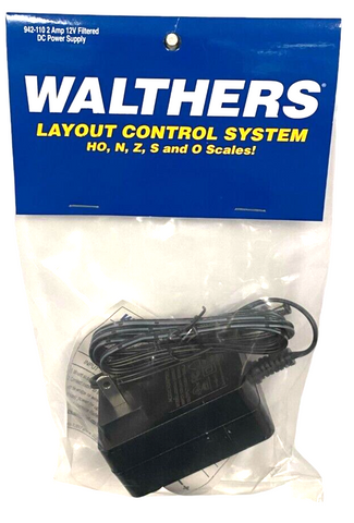 Walthers Layout Control System 942-110 2-Amp, 12-Volt Filtered DC Power Supply
