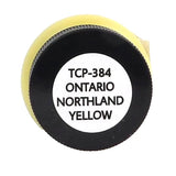 Tru-Color TCP-384 ON Ontario Northland Yellow 1 oz Paint Bottle