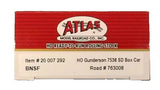 HO Atlas 20007292 BNSF 763008 Gunderson 7538 Double Plug-Door Boxcar