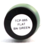 Tru-Color TCP-885 Flat BN Burlington Northern Green 1 oz Paint Bottle