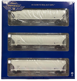 HO Scale Athearn G97145 ConAgra CAGX Trinity 3-Bay Covered Hopper Set #1 (3)