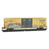 N Scale Micro Trains 12344017 TTX TBOX 665661 60' Double Door High-Cube Boxcar