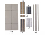 HO Scale Walthers Cornerstone 933-4186 Transload Facility Pavement Kit