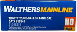 HO Scale Walthers MainLine 910-48218 GATX 18341 Trinity 25,000-Gallon Tank Car