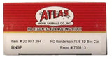 HO Atlas 20007294 BNSF 763113 Gunderson 7538 Double Plug-Door Boxcar