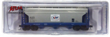 N Scale Atlas 50006119 Kerr-McGee ACFX 63571 ACF 3560 Center-Flow Covered Hopper