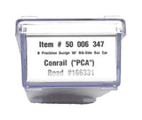 N Scale Atlas 50006347 Conrail PCA 166331 ACF 50' Precision Rib-Side Boxcar