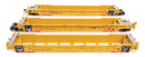 HO Walthers MainLine 910-55815 DTTX 786929 NSC Articulated 3-Unit 53' Well Car