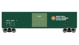 HO Scale Athearn 71060 British Columbia BCOL 4687 50' Superior Plug Door Boxcar