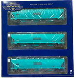 HO Scale Athearn G97153 Interstate Comm INTX Trinity 3-Bay Covered Hopper Set 1