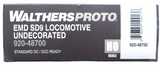 HO Scale Walthers Proto 920-48700 Undecorated SD9 DCC Ready