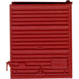 HO Scale Kadee 2220 8' Youngstown Boxcar Doors Low Tack Board Red Oxide (2) pr