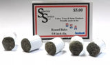 HO/N Scale Superior Scenics Individual 5/8" Round Plastic Wrapped Hay Bale 5 pcs