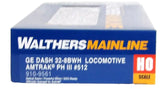 HO Scale Walthers Mainline 910-9561 Amtrak 512 Phase III Pepsi Can Dash 8-32BWH DCC Ready