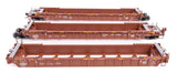 HO Walthers MainLine 910-55805 CN/GTW 676004 NSC Articulated 3-Unit 53' Well Car