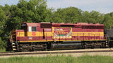 HO Scale Fusion Graphics Wisconsin Central 7525 OLS SD45 Locomotive Decal Set