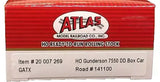 HO Atlas 20007269 GATX LRS 141100 Gunderson 7550 Double Plug-Door Boxcar