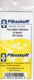 HO Scale Pikestuff 541-2102 Two-Story Window Pkg (2)