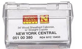 N Micro Trains 5100380 New York Central NYC 19450 34' Wood-Sheathed Caboose