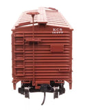 HO Walthers 910-40719 Kansas City Southern KCS 16477 40' Single Sheathed Boxcar