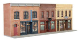 HO Scale Walthers Cornerstone 933-4072 Merchant Row Background Building Kit