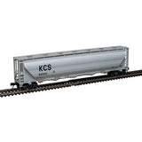 N Scale Atlas 50005682 Kansas City Southern #6016 Trinity PD5000 Covered Hopper