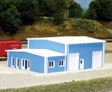 N Scale Pikestuff 541-8006 Blue 40 x 60' Contractor's Building Kit