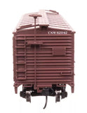 HO Walthers 910-40706 Chicago & North Western 62042 40' Single Sheathed Boxcar