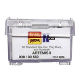 N Scale Micro Trains 38100660 ARTEMIS II Commemorative 50' Plug-Door Boxcar