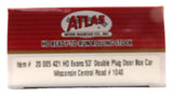 HO Atlas 20005421 Wisconsin Central WC 1040 Evans 53' Double Plug-Door Boxcar