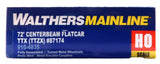 HO Walthers 910-4835 Trailer Train TTZX #87174 72' Centerbeam w/Standard Beam