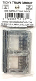 HO Scale Tichy Train Group 8187 98x102 Store Window w/5 Lite Top Transom pkg(6)