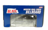 N Scale Atlas BLMA 520 Assembled Modern Dual-Sided Billboard w/Adds