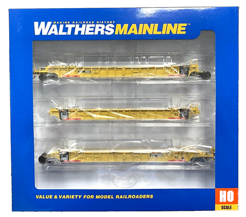 HO Walthers MainLine 910-55815 DTTX 786929 NSC Articulated 3-Unit 53' Well Car