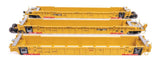 HO Walthers MainLine 910-55813 DTTX 786842 NSC Articulated 3-Unit 53' Well Car