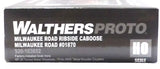 HO Scale Walthers Proto 920-103652 Milwaukee Road #01870 Ribside Caboose