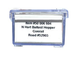 N Scale Atlas 50006604 Conrail CR 52903 70-Ton Hart Ballast Car