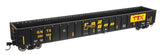 HO Scale Walthers MainLine 910-6447 GNTX #290034 68' Railgon Gondola