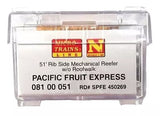 N Scale Micro Trains 8100051 Pacific Fruit Express SPFE 450269 Mechanical Reefer