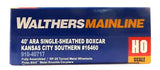 HO Walthers 910-40717 Kansas City Southern KCS 16460 40' Single Sheathed Boxcar