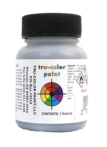 Tru-Color TCP-9007 Dark Gray Primer for 3D Printed Models 1 oz Paint Bottle