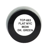 Tru-Color TCP-883 Flat New York Central Structures Dark Green 1 oz Paint Bottle