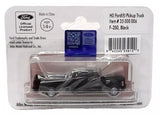 HO Scale Atlas 35000006 Ford F-350 Black Crew-Cab Pickup Truck