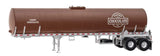 HO Scale Walthers SceneMaster 949-12355 Gourmet Chocolate Co. Food Tank Trailer
