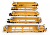 HO Scale Walthers MainLine 910-55673 Large Red  logo TTX DTTX 748247 Thrall 5-Unit Rebuilt 40' Well Car